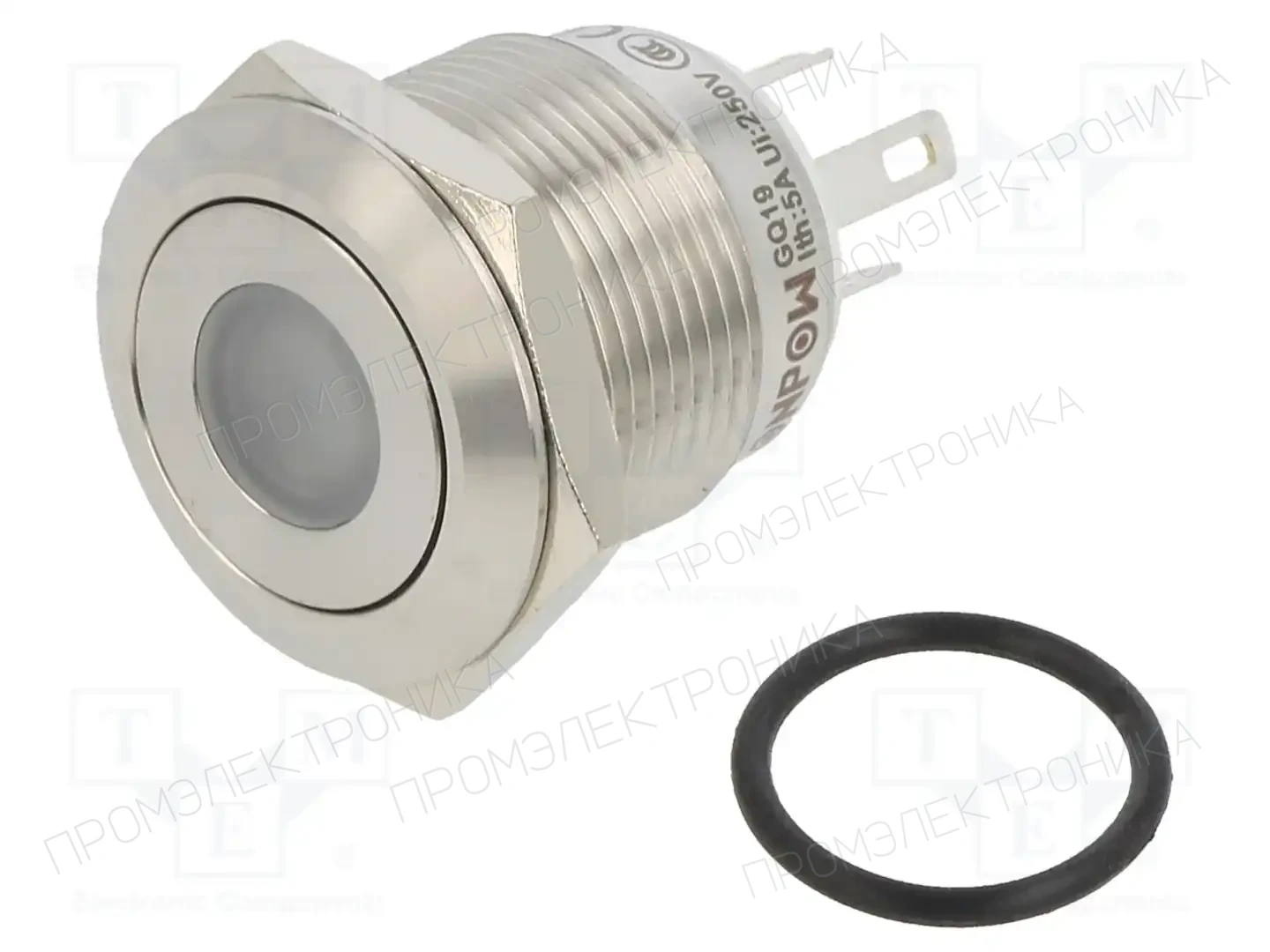 ONPOW GQ19F-10D/J/Y/12V/S — Переключатели кнопочные