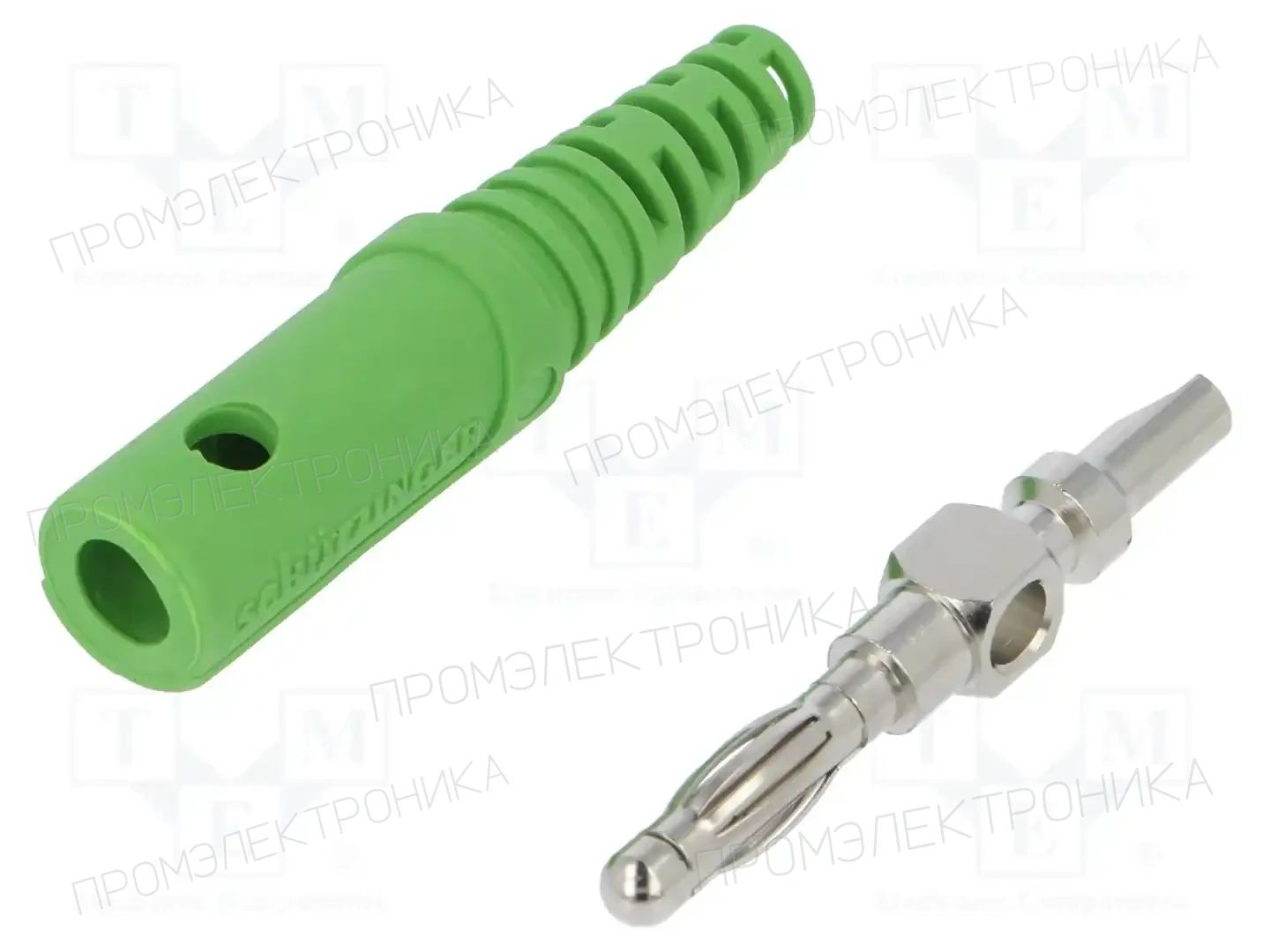 SCHÜTZINGER FK 8 L NI / GN — Вилки банановые 4мм