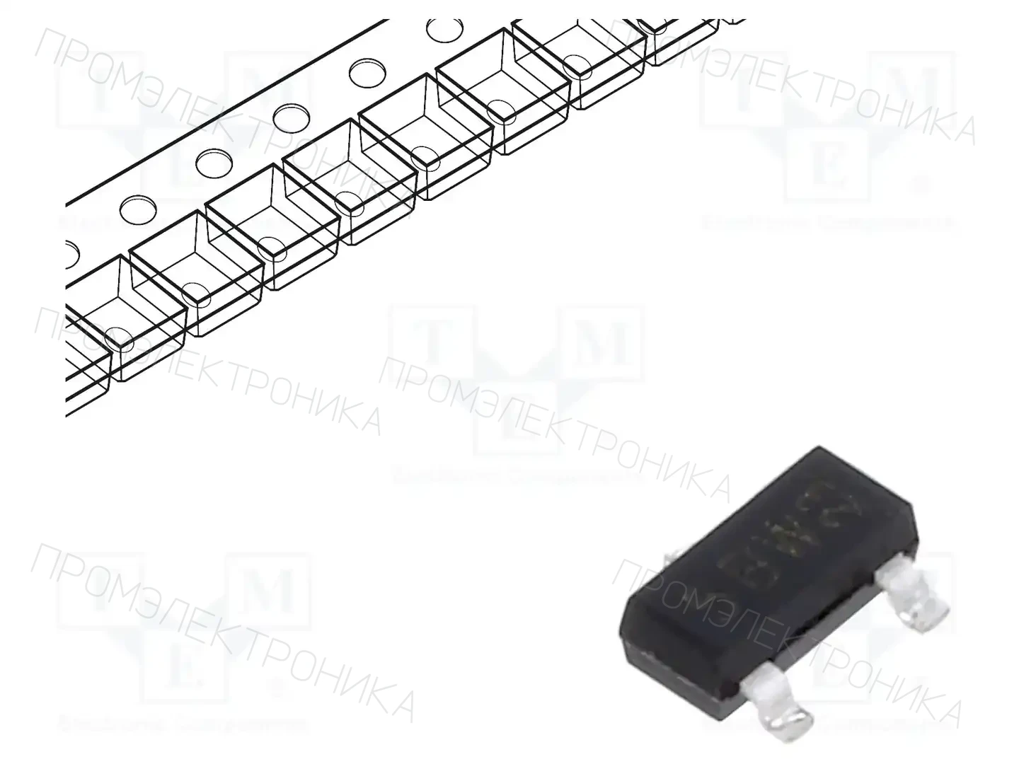 NEXPERIA BC807-25,235 — Транзисторы PNP SMD