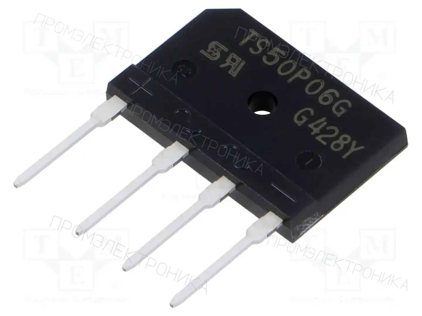 TAIWAN SEMICONDUCTOR TS50P06G — Однофазные мосты диодные плоские