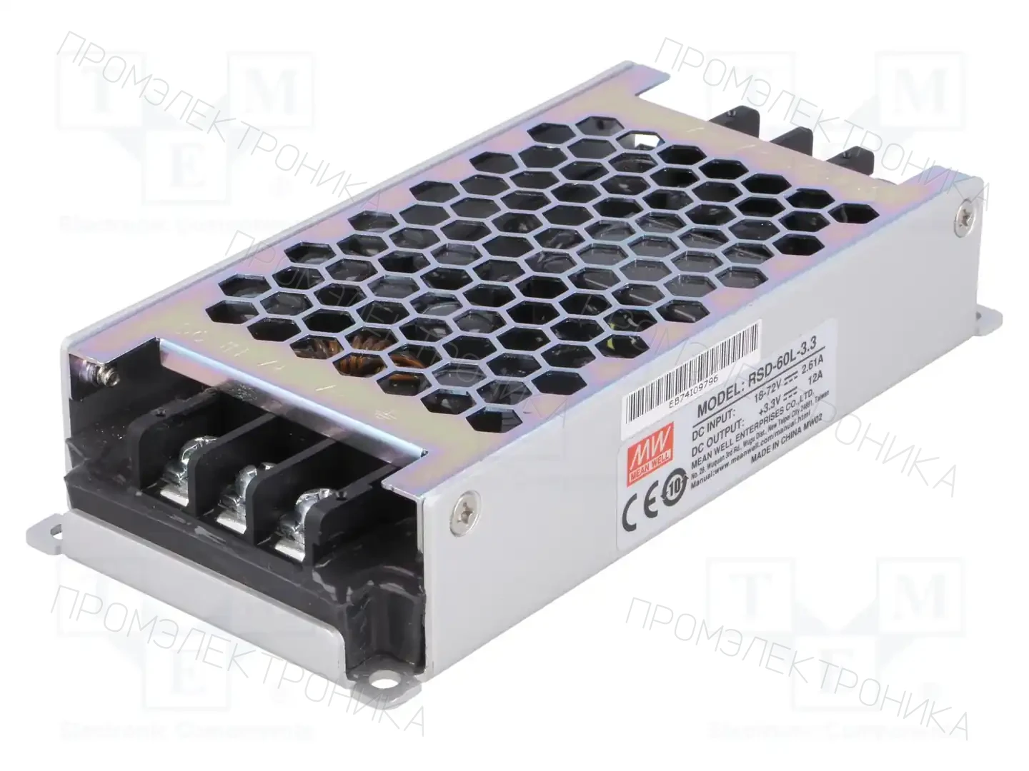 MEAN WELL RSD-60L-3.3 — Преобразователи DC/DC
