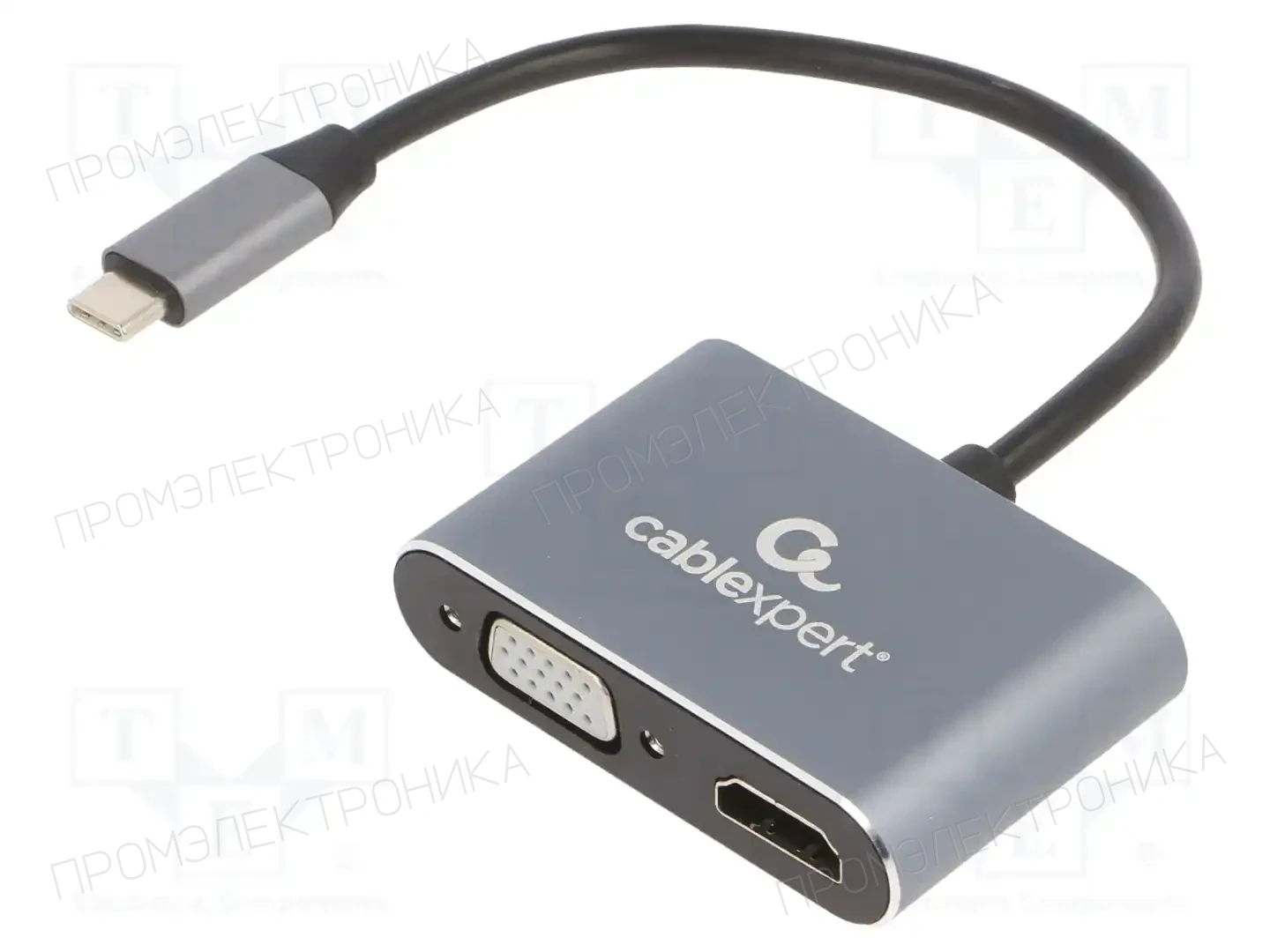 GEMBIRD A-USB3C-HDMIVGA-01 — Кабели и адаптеры USB