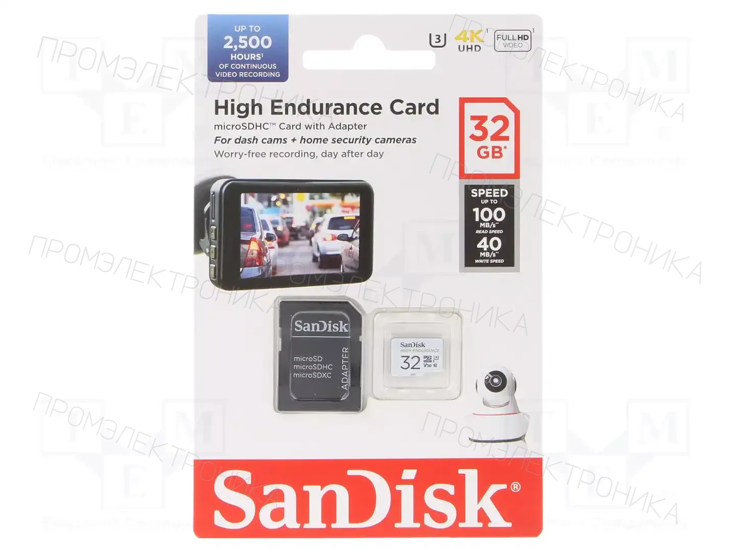 SANDISK SDSQQNR-032G-GN6IA — Карты памяти