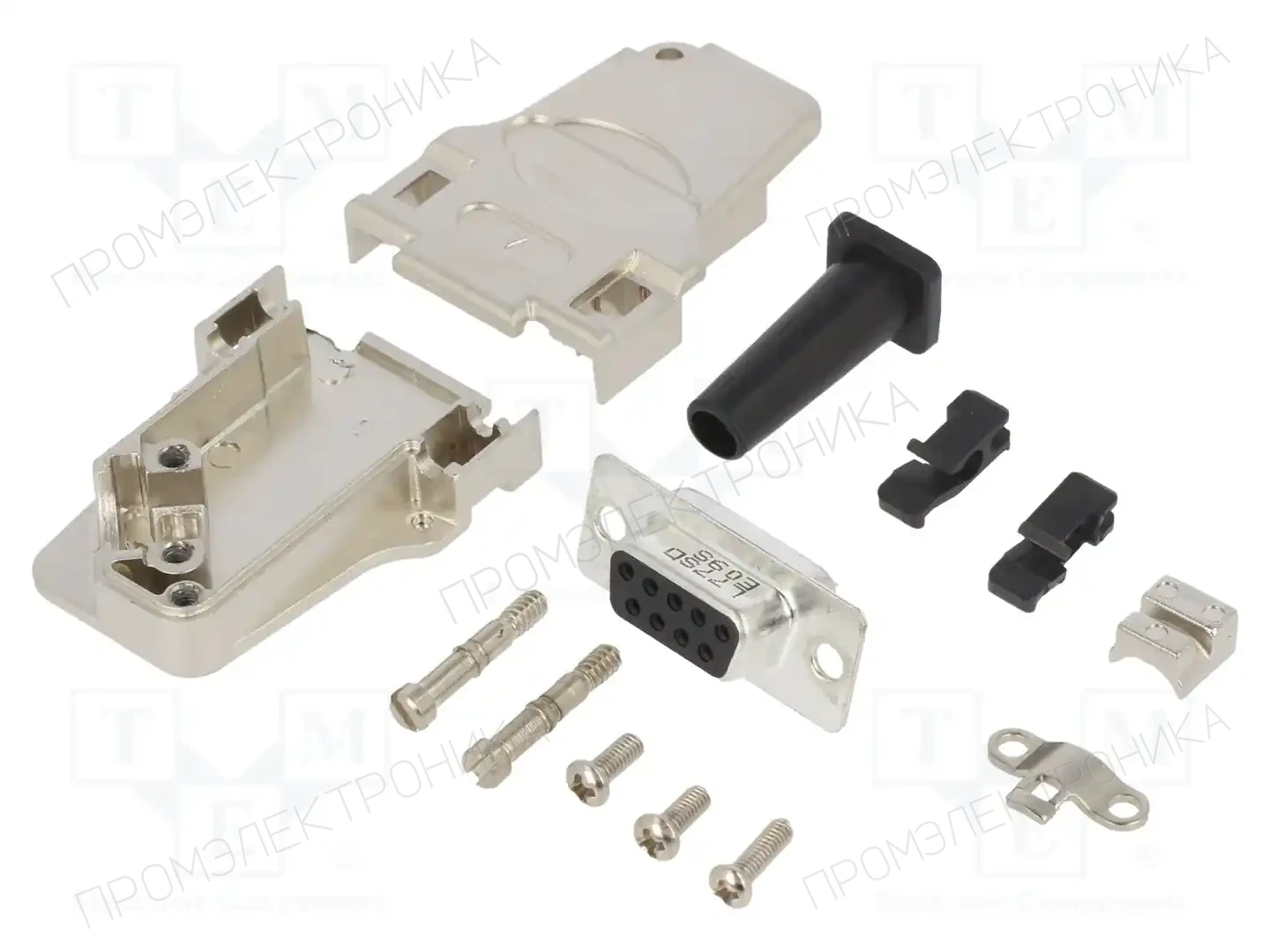 AMPHENOL COMMUNICATIONS SOLUTIONS L17D45ZF09-RG+L77SDE09S — Комплектные штекеры D-Sub