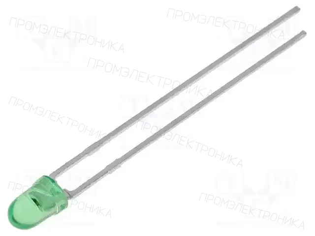 KINGBRIGHT ELECTRONIC L-934GT — Круглые светодиоды THT