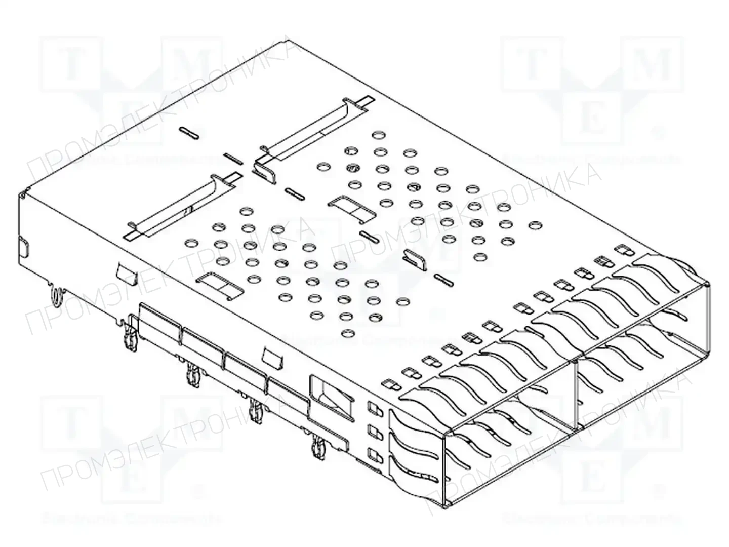 MOLEX 100015-1640 — Разъeмы RJ