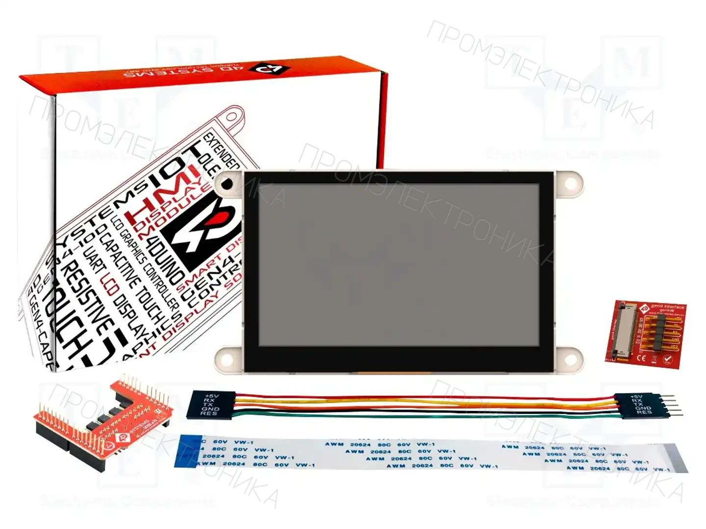 4D Systems GEN4-ULCD-43DCT-AR — Интеллигентные дисплеи