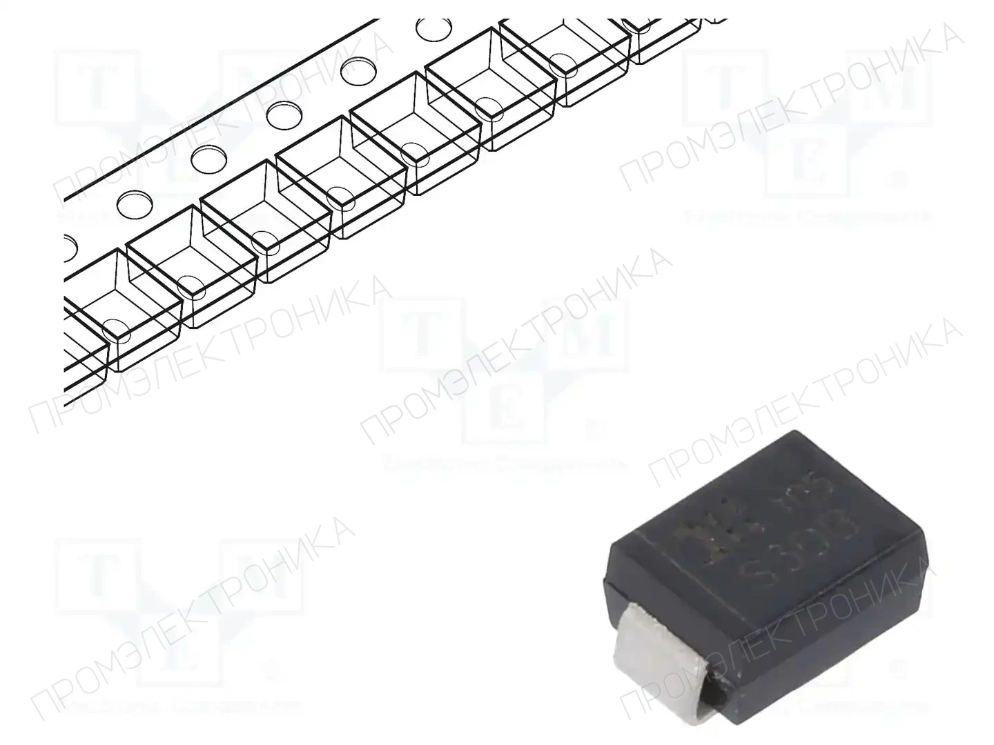DIODES INCORPORATED S3DB-13-F — Универсальные диоды SMD