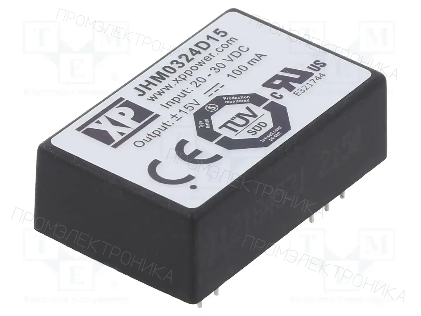 XP POWER JHM0324D15 — Преобразователи DC/DC