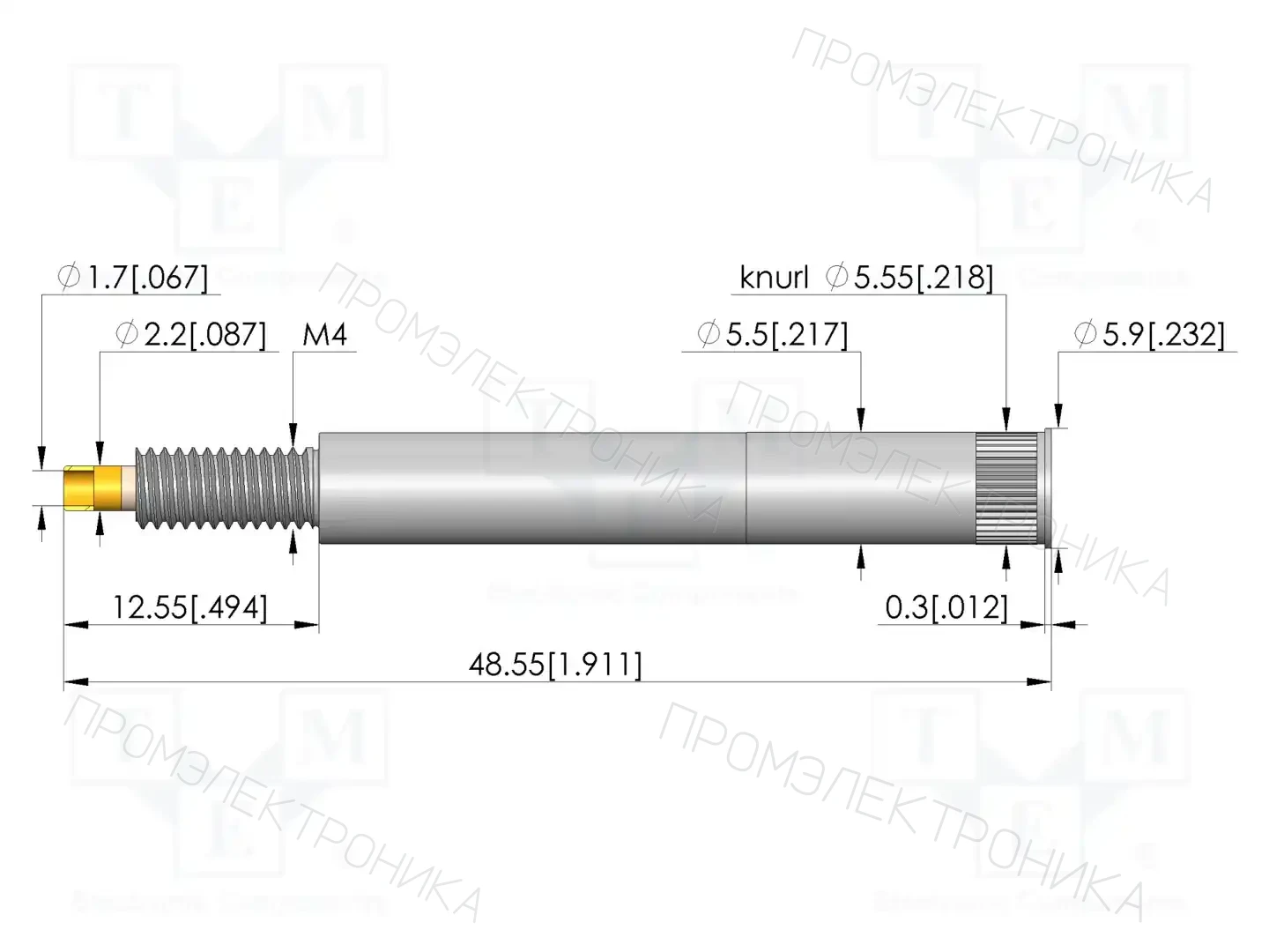 INGUN KS-622M4M5-RF — Гнёзда для измерительных щупов