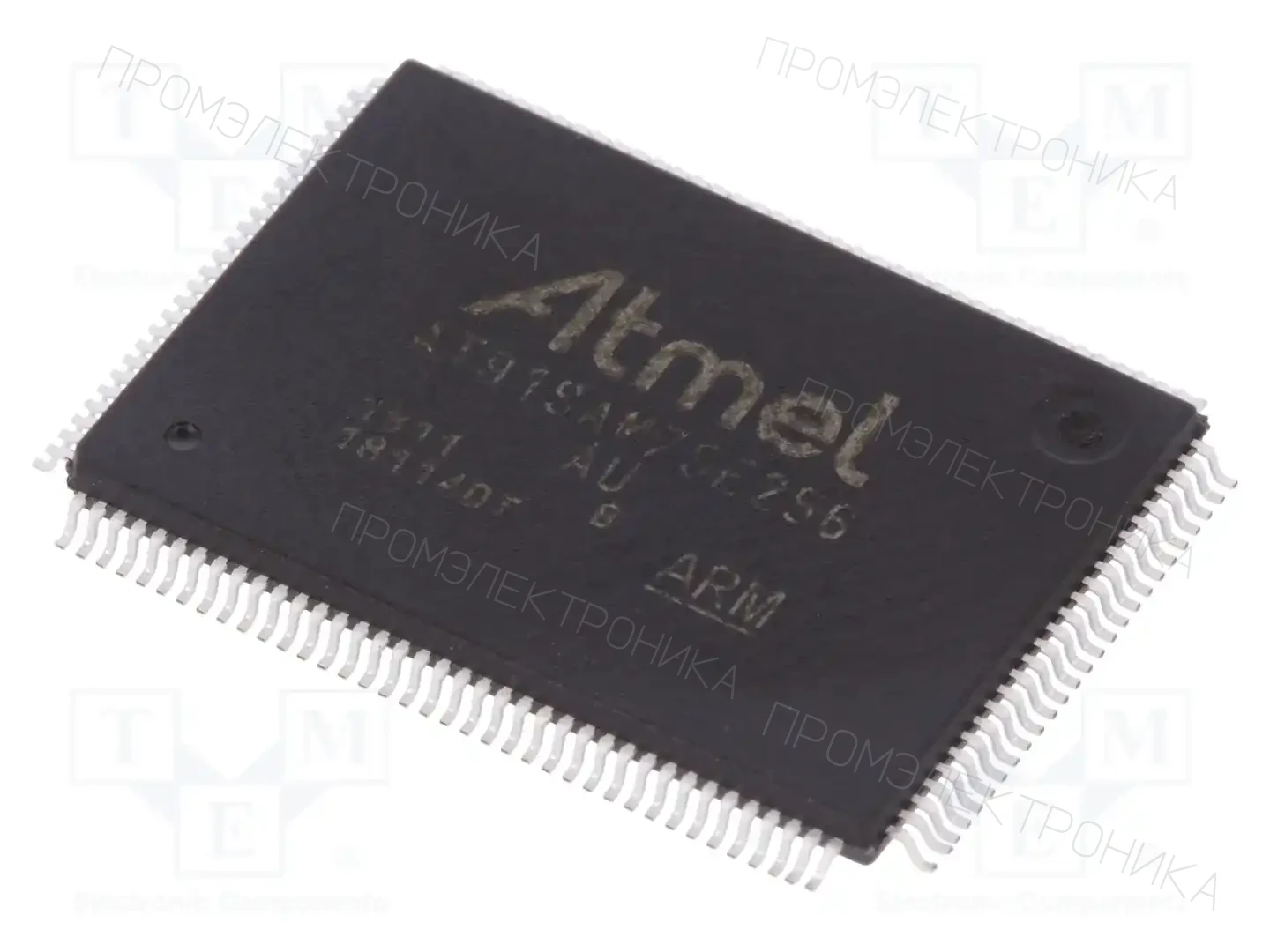 Microchip Technology AT91SAM7SE256B-AU — Линейка ARM 32-bit