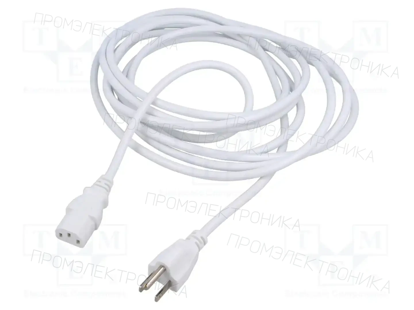 LIAN DUNG LT-832+501 VCTF 3X0.75 5M WHT — Кабели питания компьютерные и универс