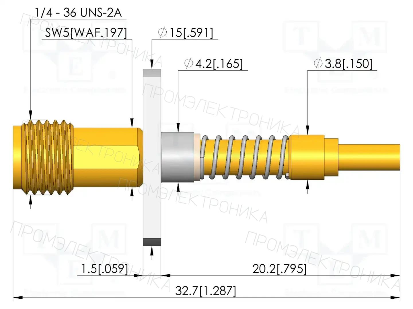 INGUN HFS-336 302 040 A 6043 JSC — Измерительные щупы