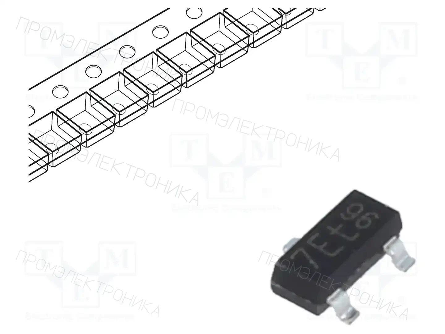 NEXPERIA MMBTA92,215 — Транзисторы PNP SMD