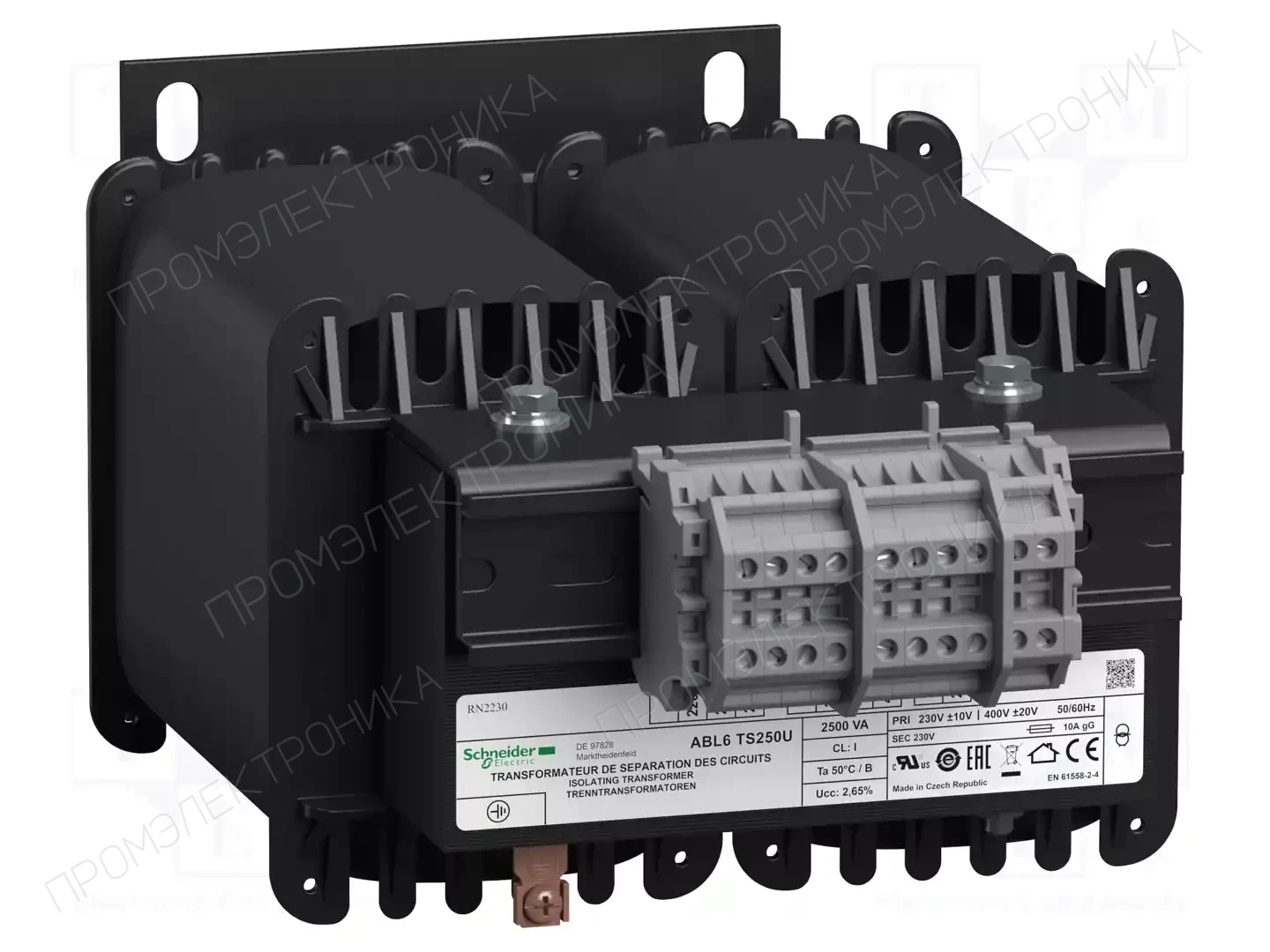 SCHNEIDER ELECTRIC ABL6TS250U — Трансформаторы с креплением