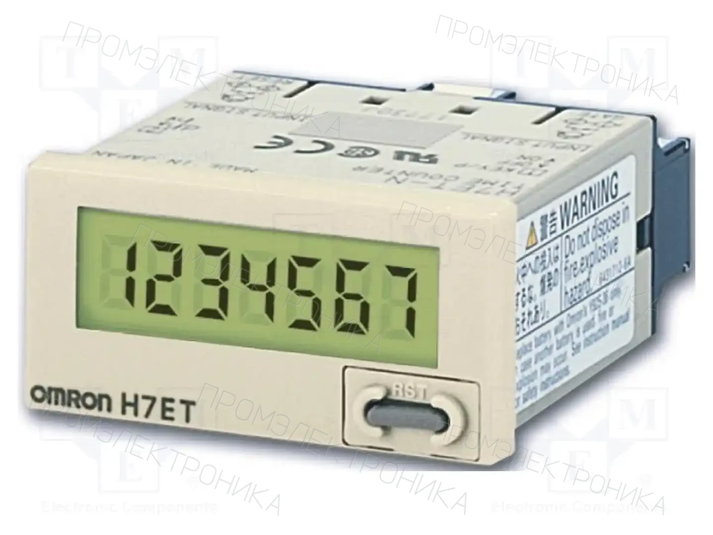 OMRON H7ET-NV1 — Счетчики рабочего времени
