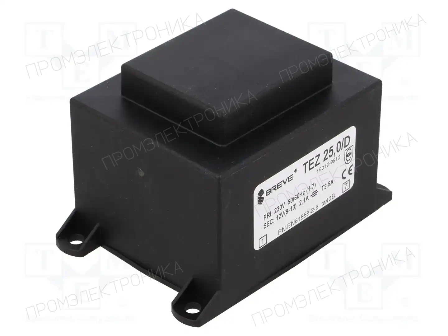 BREVE TUFVASSONS 16012-9912 — Трансформаторы PCB