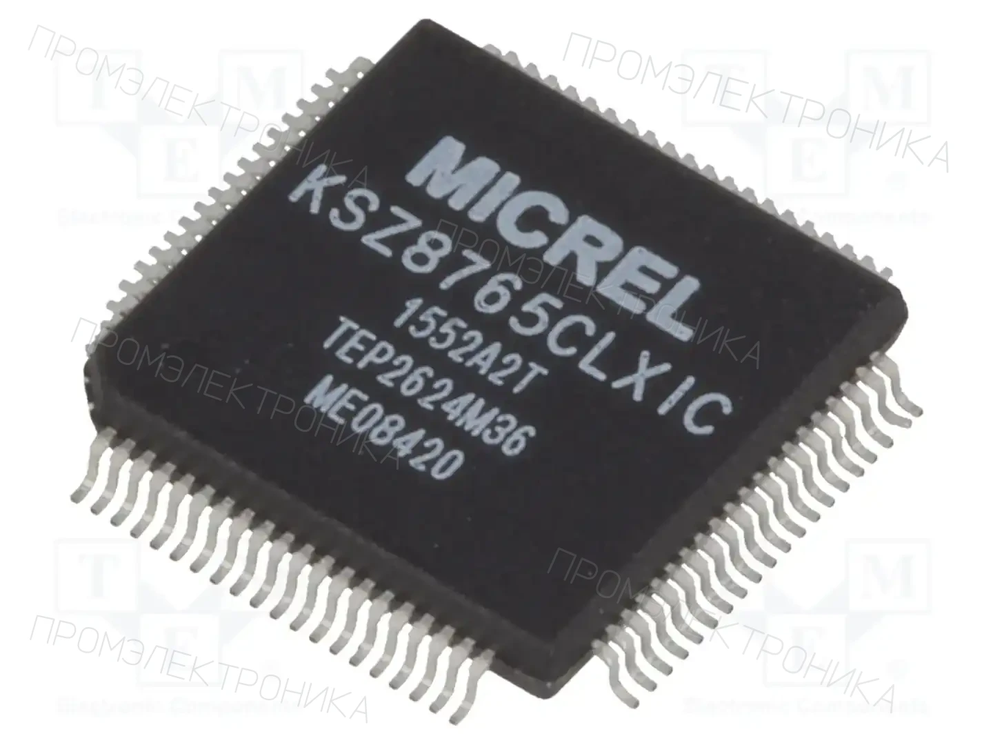 Microchip Technology KSZ8765CLXIC — Микросхемы - интерфейс Ethernet