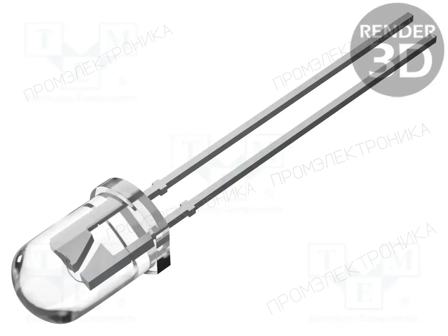 LUCKYLIGHT LL-504PGC2E-G4-2CC — Круглые светодиоды THT