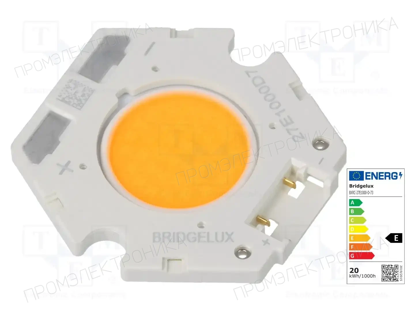 BRIDGELUX BXRC-27E1000-D-73 — Светодиоды мощности белые - COB