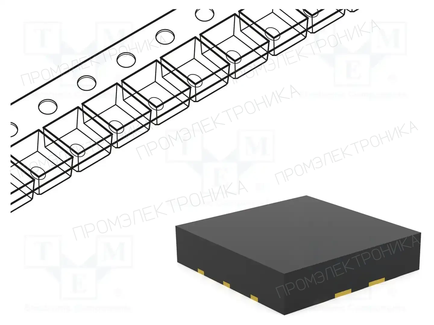 Texas Instruments CSD13381F4T — Транзисторы с каналом N SMD