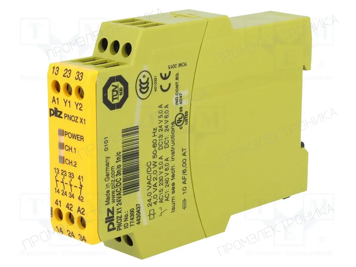 PILZ 774300 — Выключат. безопасности - мод. управления