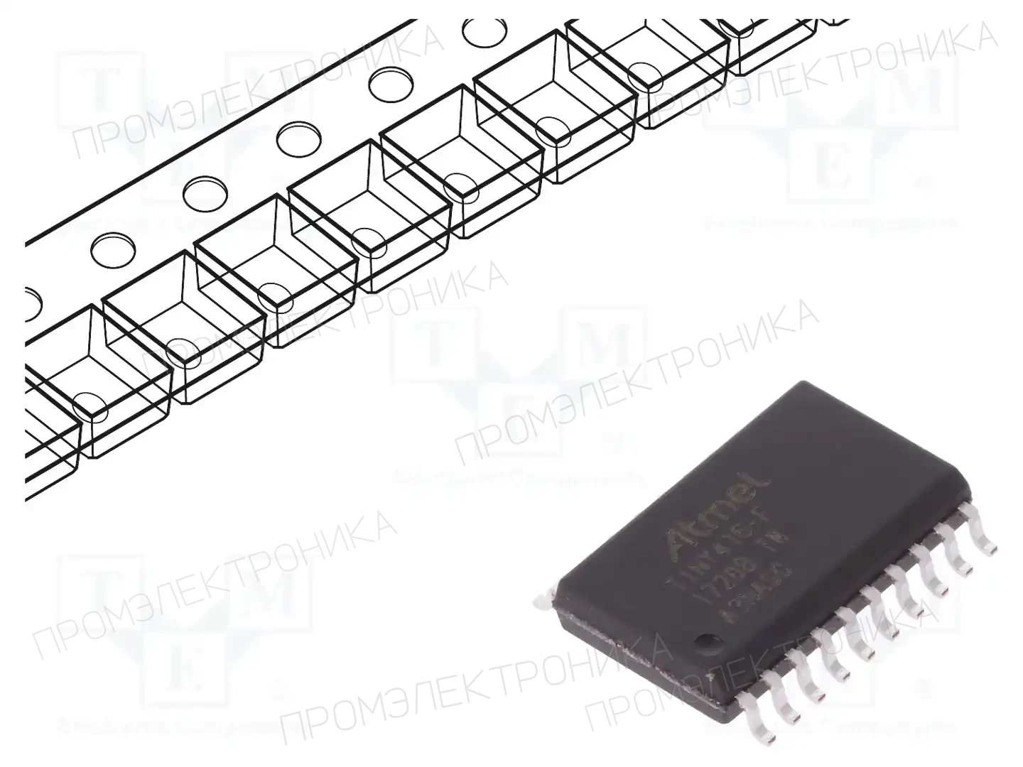 Microchip Technology ATTINY416-SFR — Линейка AVR 8-bit