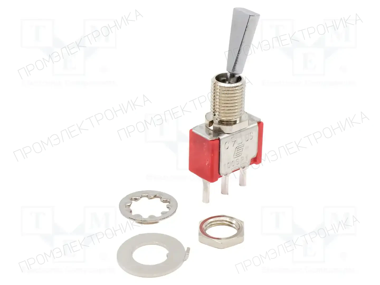 E-SWITCH 100SP1T6B11M2QEH — Переключатели рычажные