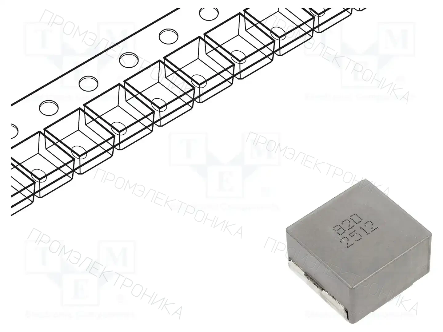 JANTEK JRPI2313P-820M — Дроссели