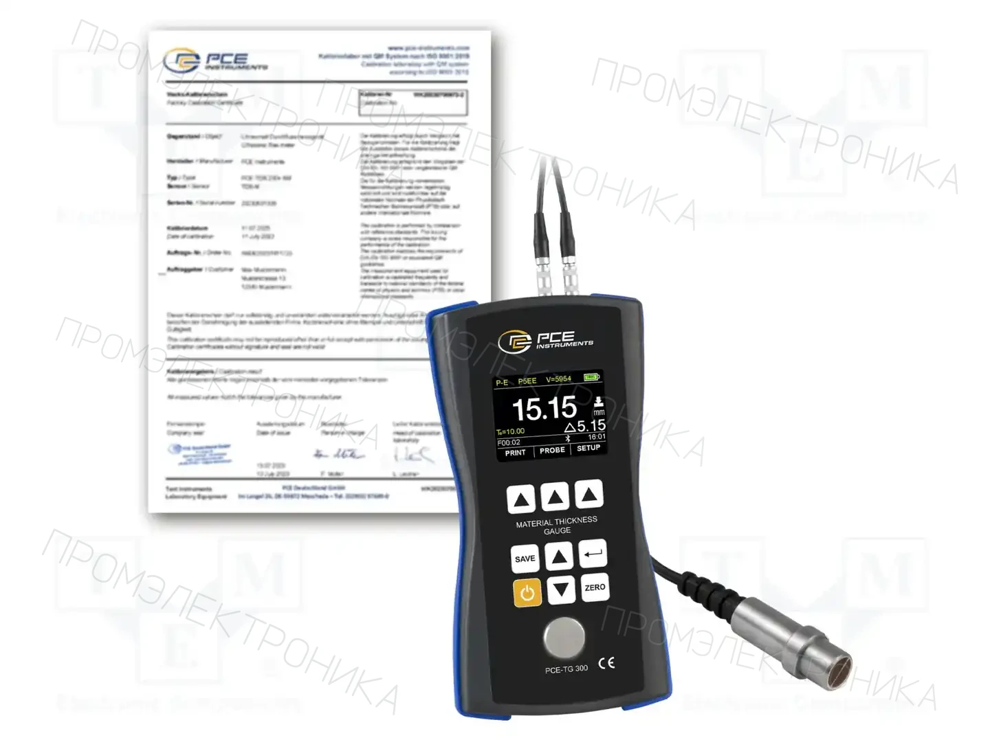 PCE INSTRUMENTS PCE-TG 300-NO5-ICA — Измерители условий окруж. среды - остал
