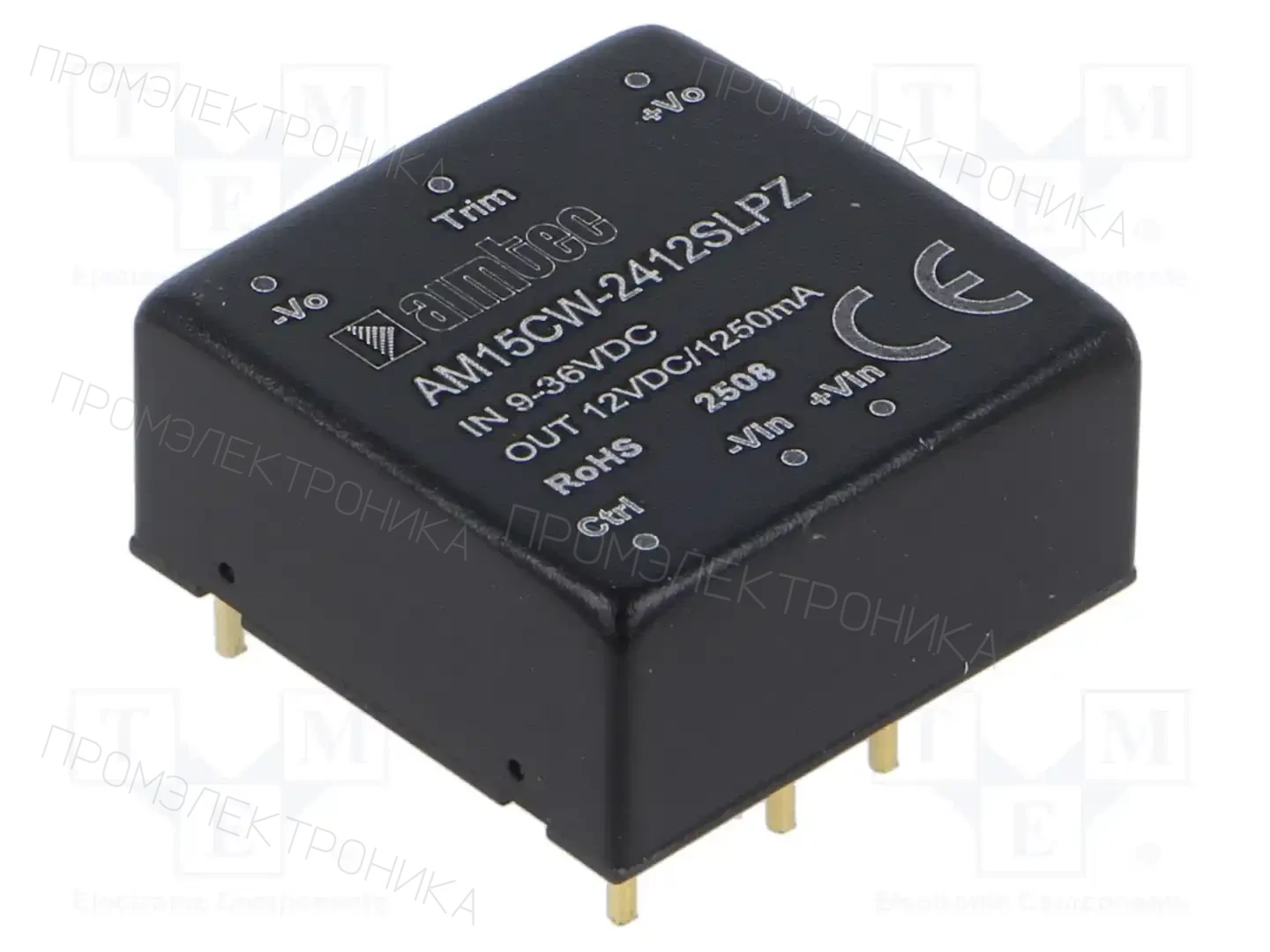AIMTEC AM15CW-2412SLPZ — Преобразователи DC/DC