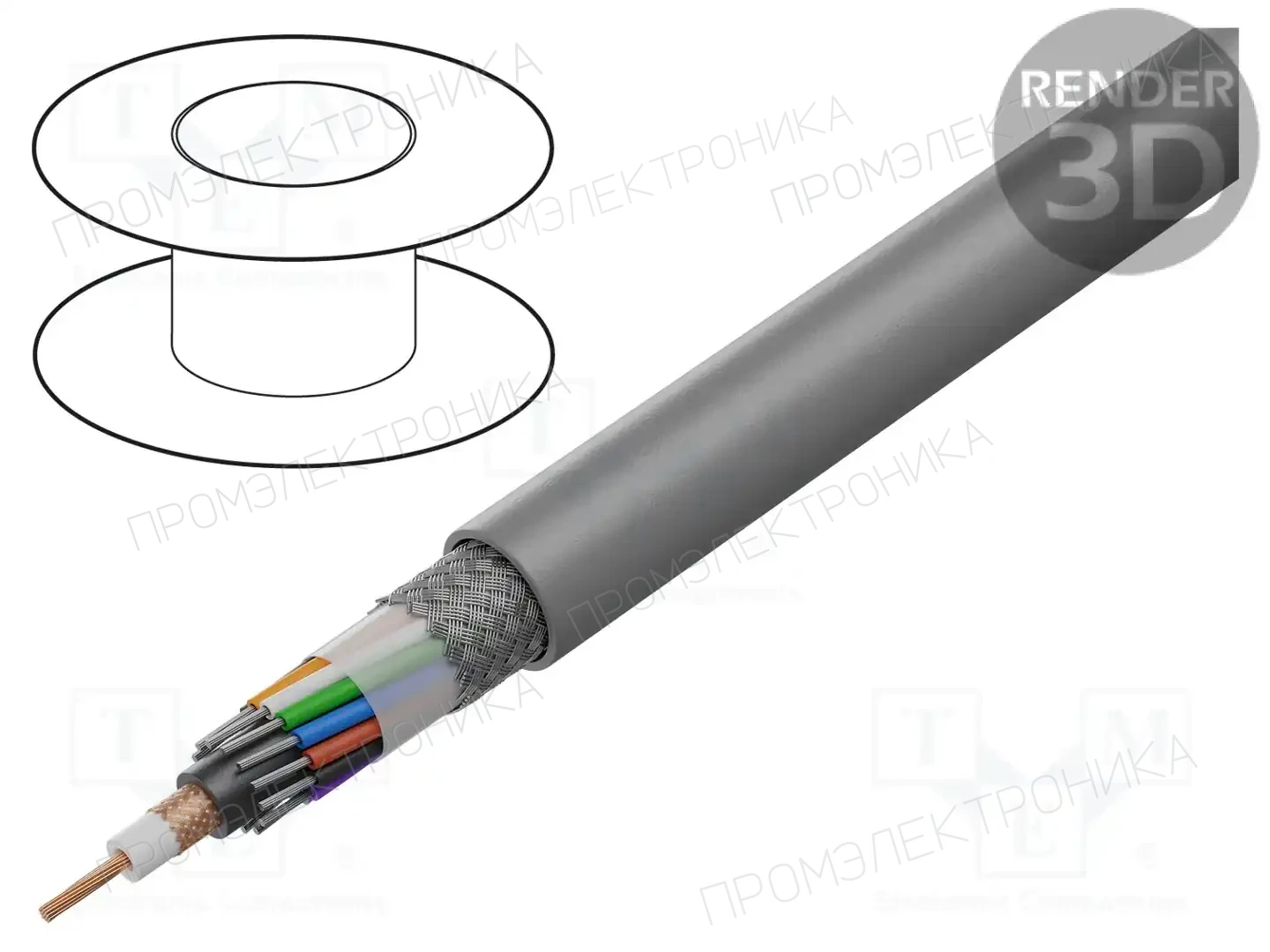 BELDEN 9262 0081000 — Провода многожильные экранированные