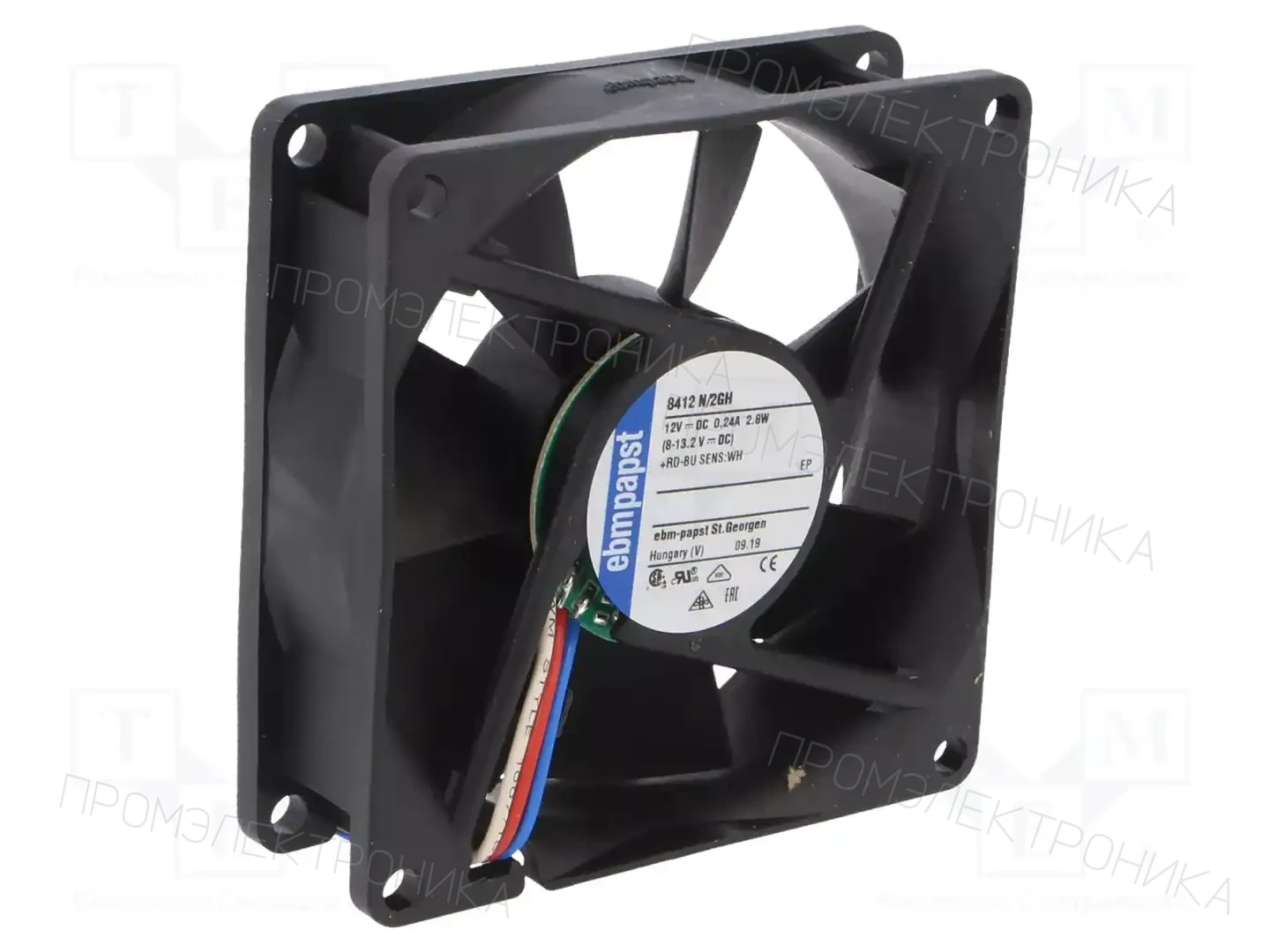 EBM-PAPST 8412 N/2GH — Вентиляторы DC 12V