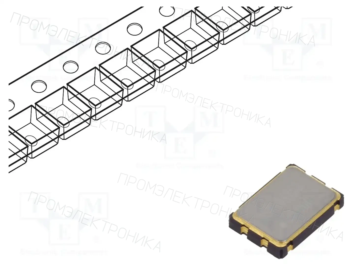 QST QTM750-50.000MBD-T — Резонаторы и генераторы
