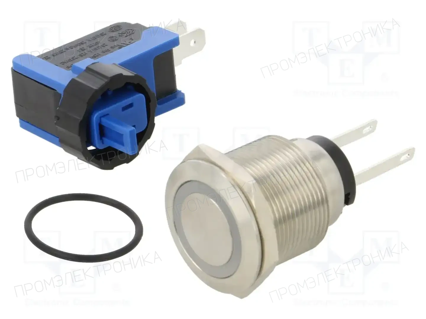 ONPOW LCA22-11ZE/W/24V/S — Переключатели кнопочные