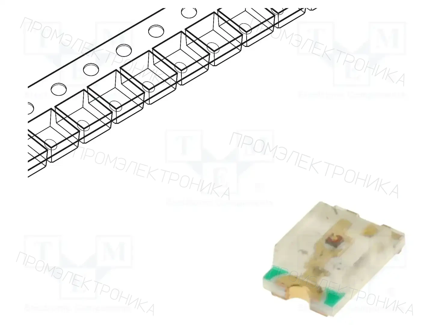 OPTOFLASH OF-SMD2012G — Светодиоды SMD цветные