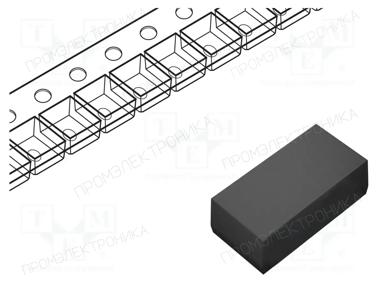 onsemi NSVR05F40NXT5G — Диоды Шотки SMD