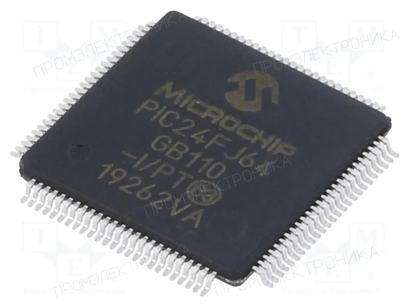 Microchip Technology PIC24FJ64GB110-I/PT — Линейка PIC 16-bit