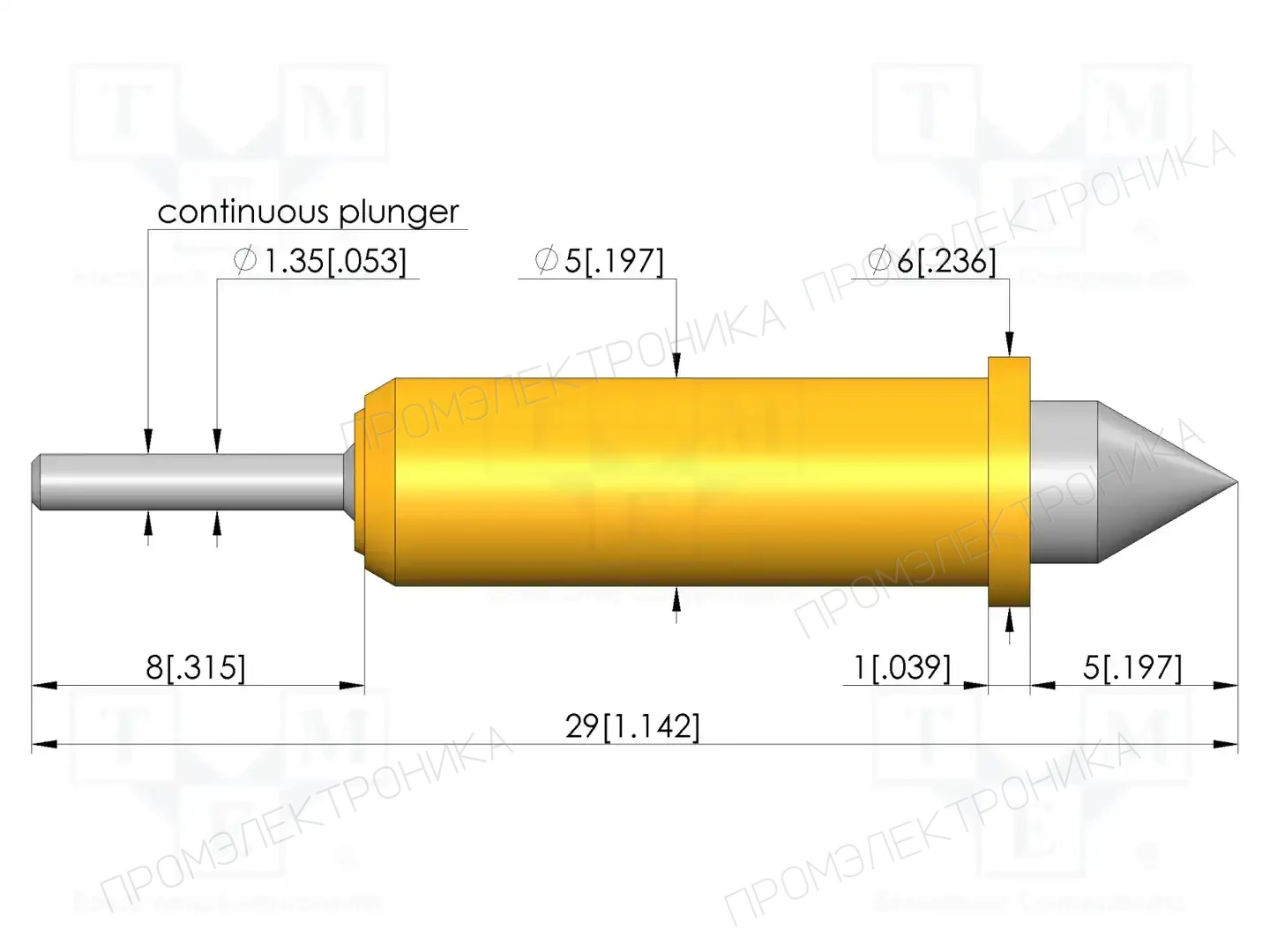 INGUN GKS-364 201 400 N 0601 — Измерительные щупы