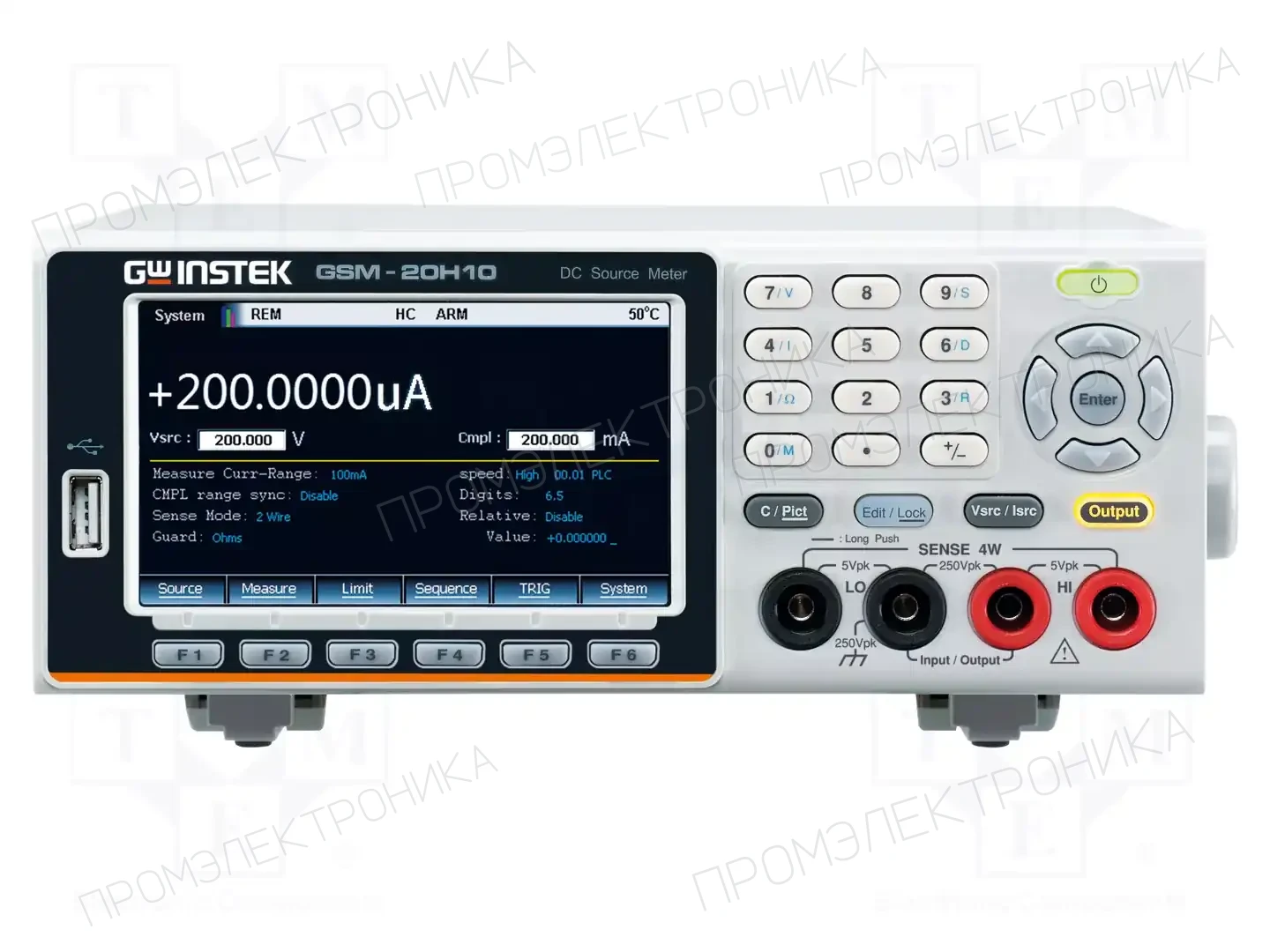 GW INSTEK GSM-20H10 — Мультиметры цифровые стационарные