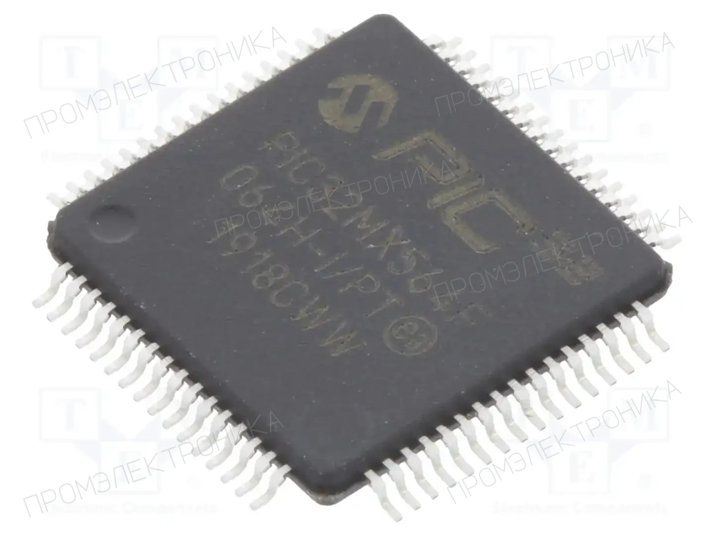 Microchip Technology PIC32MX564F064H-I/PT — Линейка PIC32 32-bit