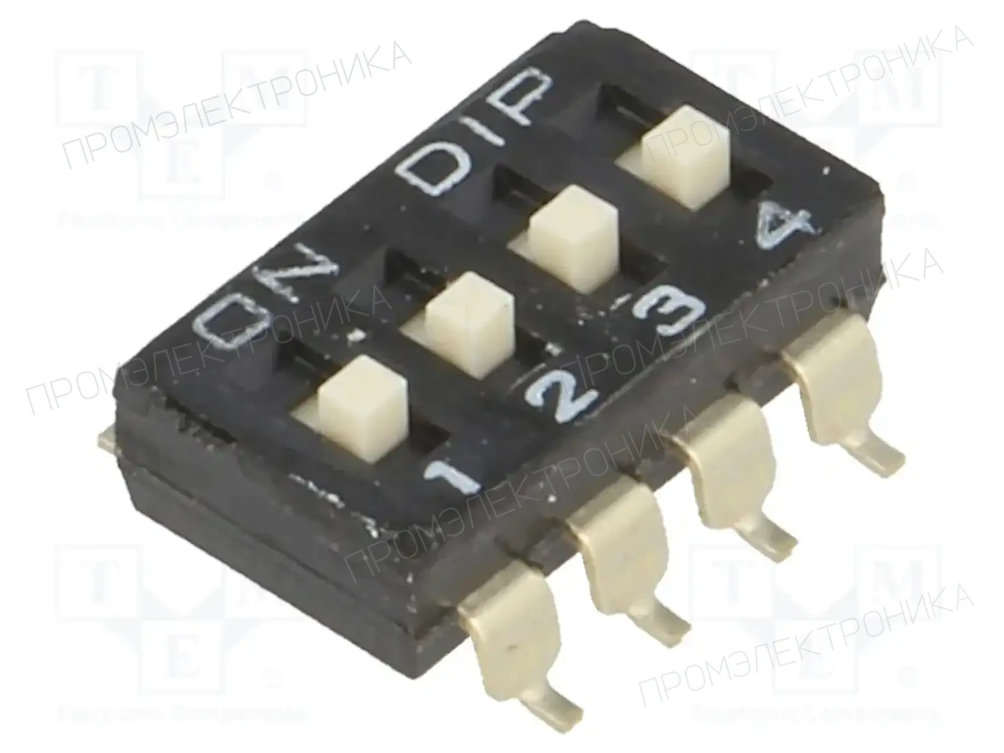 DIPTRONICS DM-04-V — Переключатели типа Dip-Switch