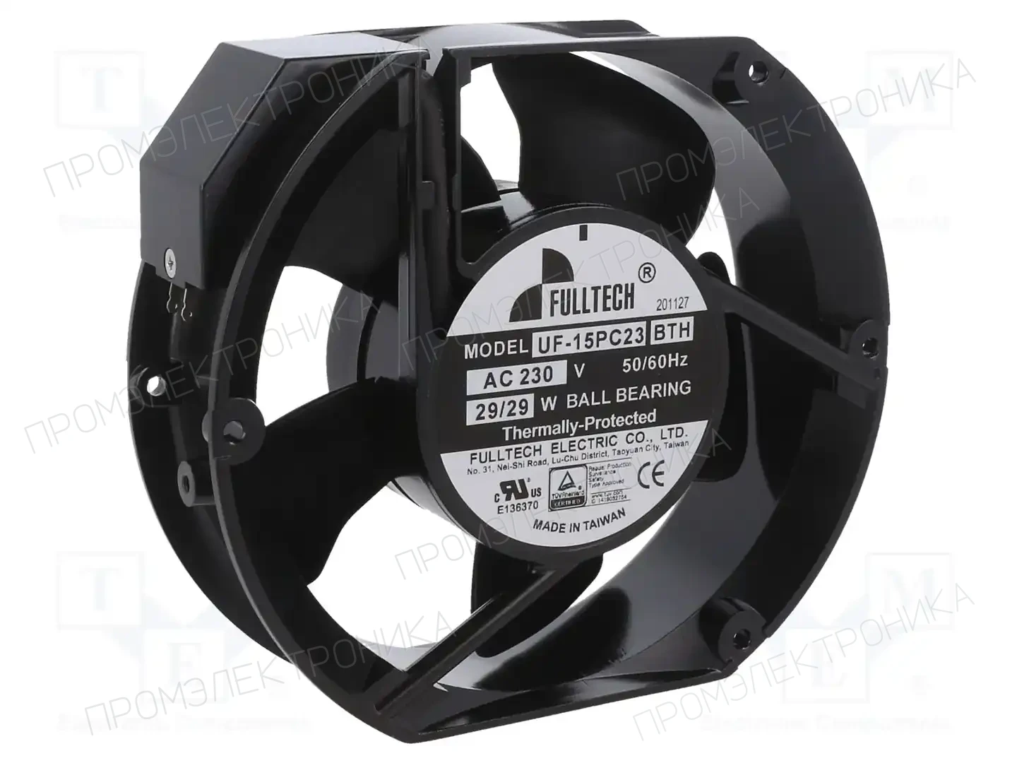 FULLTECH UF15PC23BTH — Вентиляторы AC 230V