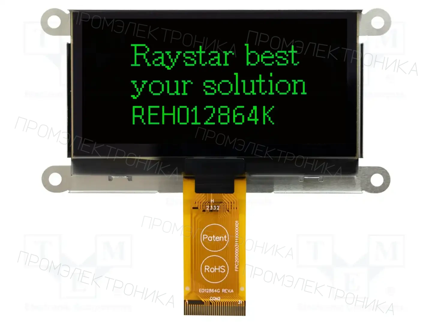 RAYSTAR OPTRONICS REH012864KGPP3N00000 — Дисплеи OLED графические
