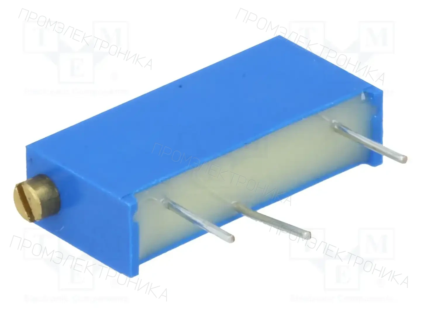 BOURNS 3009P-1-101LF — Потенциометры THT многооборотные 19мм