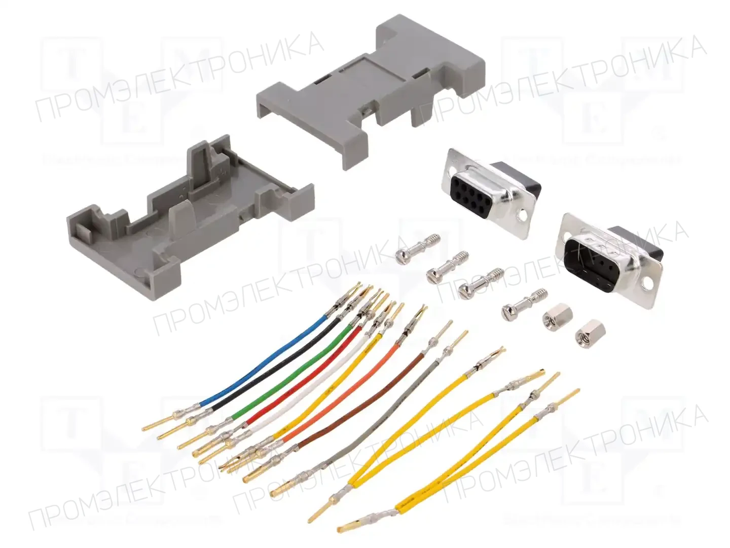 MH CONNECTORS GA0909MFLGK-RC — Адаптеры D-Sub