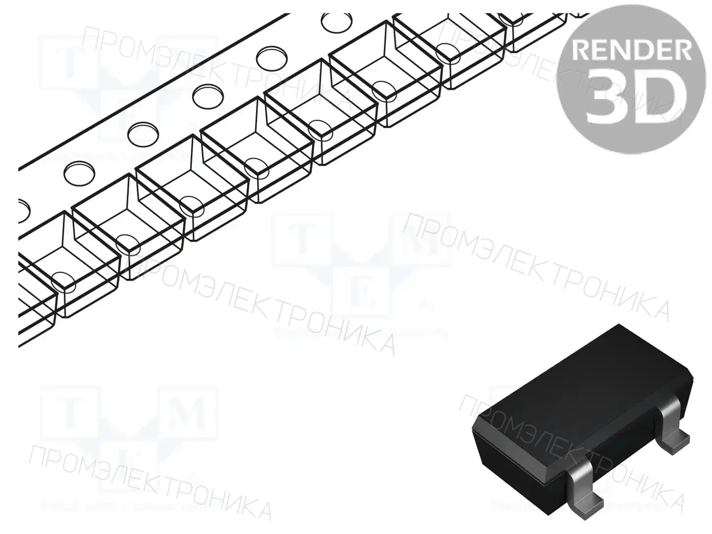 NEXPERIA BAW56W,115 — Универсальные диоды SMD