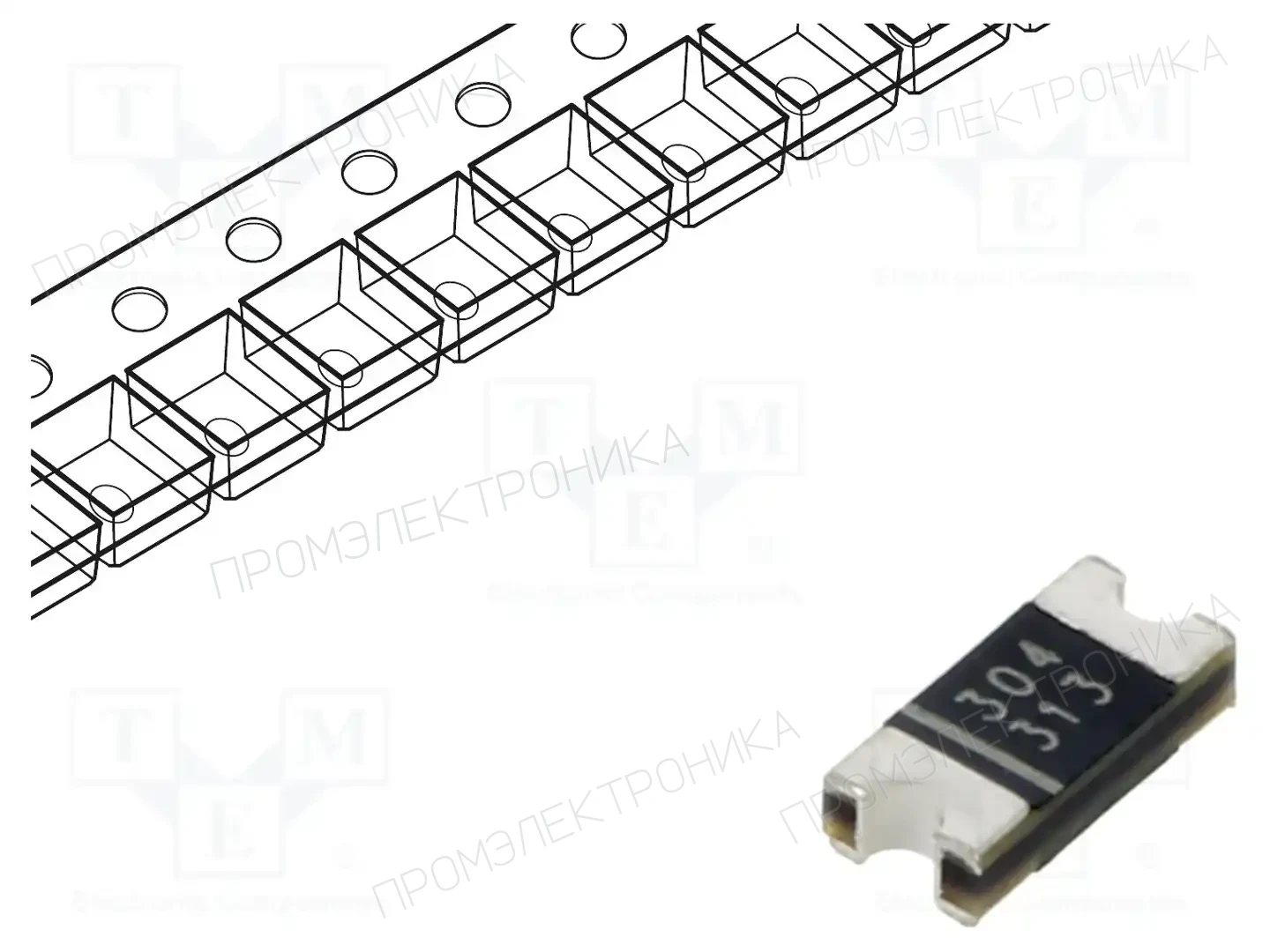 BOURNS CD214A-B340R — Диоды Шотки SMD