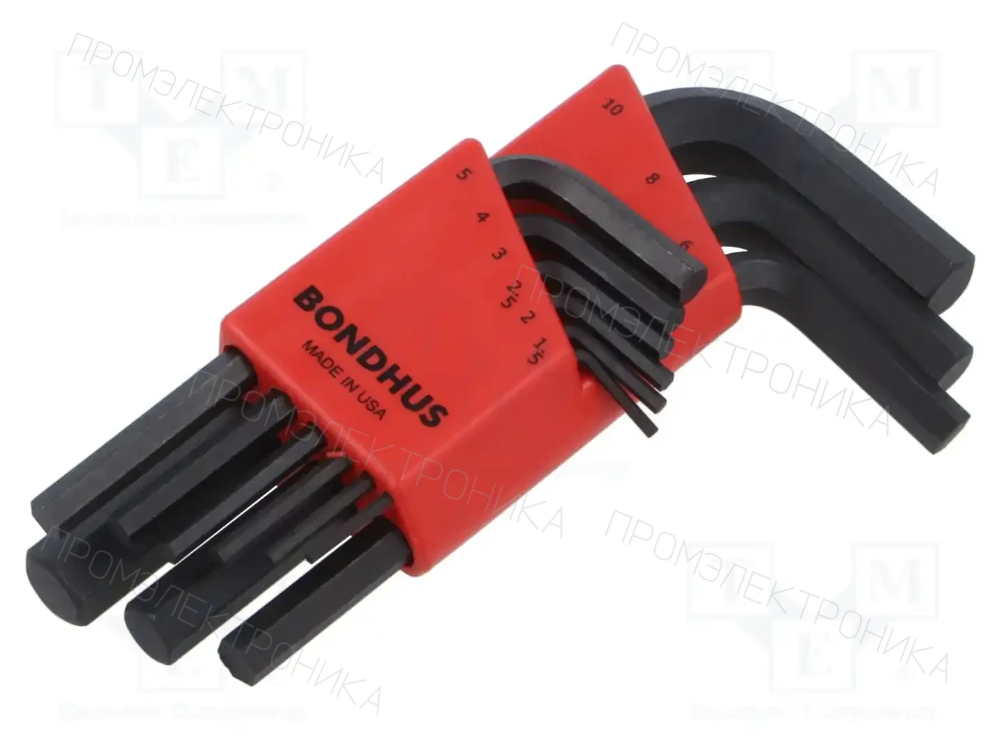 BONDHUS 12299 — Шестигранные и звездообразные ключи