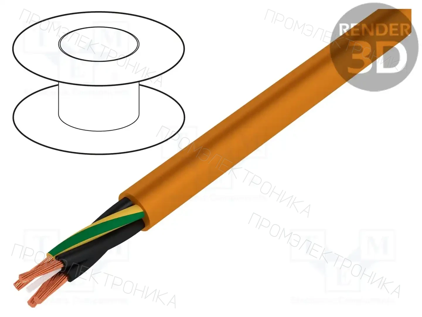 IGUS CF885.100.04 — Провода для направляющих- неэкранирован